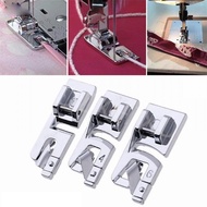 3mm/4mm/6mm Rolled Hem Feet Domestic Sewing Machine Foot Presser Foot For Brother Singer Janome Babylock Kenmore Sew Accessories