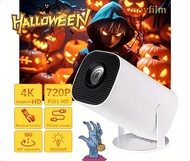 โปรเจ็กเตอร์ Tripsky 4K 500ANSI ลูเมน โปรเจ็กเตอร์อัจฉริยะ ระบบ Android 11 สำหรับดูหนังที่บ้านแบบ HD