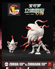 Gk新品預訂 圖鑑補全館
寶可夢 - 洗翠索羅亞&索羅亞克