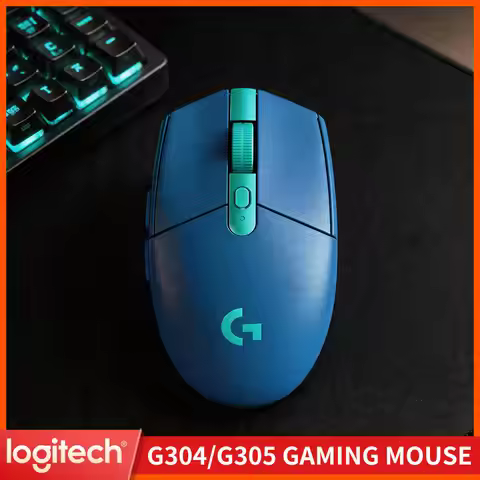 Logitech G304 Wireless Mouse 12000 DPI HERO Sensor LIGHTSPEED 1ms 9-Month Battery Durable Buttons Ga
