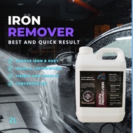 AUTO SQUAD IRON REMOVER WHEEL CLEANER BRAKE DUST REMOVER ORIGINAL 2L