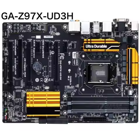 For Gigabyte GA-Z97X-UD3H Motherboard 32GB LGA 1150 DDR3 ATX Mainboard 100% Tested OK Fully Work Fre