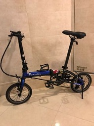 Dahon大行k3紅藍色特別版單車