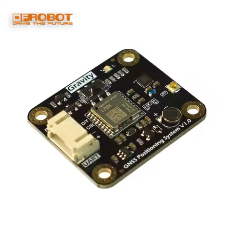 DFRobot Gravity GNSS Timing Positioning Module I2C UART Support BeiDou GPS GLONASS System Compatible