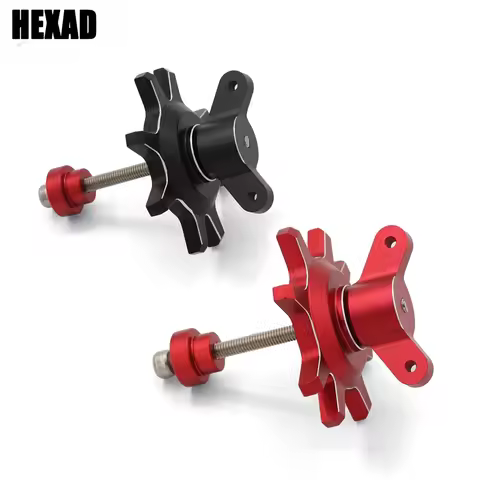 Metallic Black/Red Tire Assembly/Disassembly Aid Tool for 1/10 RC Crawler Car 1.9 2.2 Inch Beadlock 