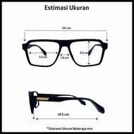 Aksesoris Pria Frame Kacamata Pria Saugi Series 58913-2 Anti Radiasi Uv Blueray Photocromic Bluecrom