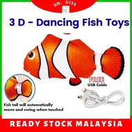 Baby Toy Mainan Bayi Moving Fish Toy Fish Toys Cat Toy Dancing Fish Toys Moving Fish Baby Cat Toy Ma