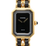 【二手】香奈兒 (Chanel) CHANEL 腕錶 Premiere L H0001 黑色鍍金皮革 Premiere L 女士腕錶