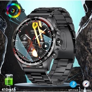 2024 New GPS Smart Watch Men Outdoor Compass Sports Health Watches Bluetooth Call Clock Waterproof Smartwatch