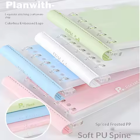 Planwith Mini B7 Loose Leaf Notebook Pocket Flexa Mix Dividers TO-DO List Portable Waterproof Travel
