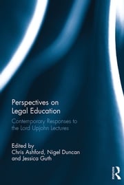 Perspectives on Legal Education Chris Ashford