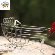Wire Basket Dog Muzzle For Greyhound Adjustable Stainless Steel Breathable Basket Muzzle For Small M