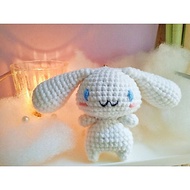 GANTUNGAN Crochet Cinnamoroll | Cinnamoroll Keychain | Cute Cinnamoroll | Cinnamoroll Keychain | San