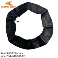 Rear 3.00-12 Inner Tube 80/100-12''Tyre for Dirt Pit Bike Scooter 50cc-190cc Honda XR50R CRF70 CRF70