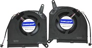 New CPU and GPU Cooling Fan for Gigabyte Aorus 15G 15P RX7G 2021 (Not fit for AERO 15 OLED SA 17 HDR
