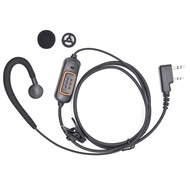 Headset Earpiece Headphone For Kenwood Baofeng Walkie Talkie Radio 2 pin connector Wire