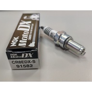 [American Motor Oil] NGK CR8EDX-S Ruthenium Alloy Spark Plug CR8EIX Iridium Alloy Upgrade CR8E Spark