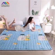 Soft Mattress Protector Pad Tatami Bed pad Super Single Double Queen King Size Mattress Pad Anti-Slip Waterproof bed mat student dormitory feel cool