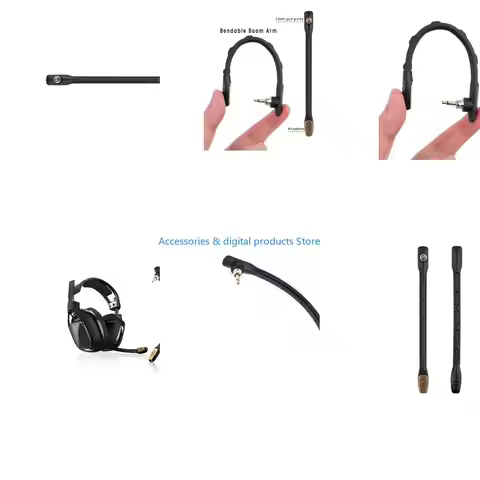 77JD Gaming Headohones Speaker Microphone for Astro A40 Headset Mic-Repair Replaces