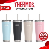 Thermos ICON IS1112 710ml Mug with Straw Vacuum Insulation Stainless Steel 304