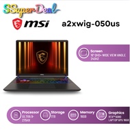Msi vector 16 hx ai a2xwig-050us [16" QHD+ Wide View Angle 240Hz ,Ultra 9-275HX,16GB,1TB]