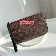 AB4 Yebrta F58695 58695 Large Wristlet in Signature Canvas Women Zip Purse Wallet