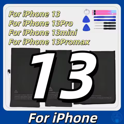 2026 Years 100% New High Quality Phone Battery For iPhone 13 mini 13 Pro 13 Pro Max PM Replacement B