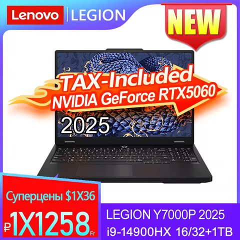 Lenovo LEGION Y7000P 2025 i9-14900HX RTX5060 8GB 16GB/32GB+1TB 16" 2.5K 240Hz