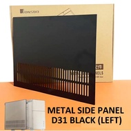 JONSBO D31 METAL SIDE PANEL (LEFT SIDE) BLACK WHITE