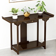 New Chinese Style Console Tables Living Room Zen a Long Narrow Table Middle Hall Altar Hallway Modern Minimalist Side Vi