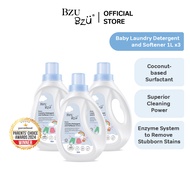 BZU BZU Baby Laundry Detergent and Softener (1L x 3)
