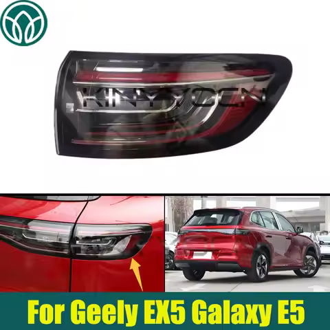 Rear Bumper Outside TailLight Tailamp For Geely EX5 Galaxy E5 Taillight Taillamp Brake Light