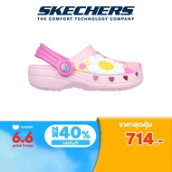 Skechers สเก็ตเชอร์ส รองเท้าเด็กผู้หญิง Girls Bloomin Time Shoes - 308029N-PKMT Eva Foamies Hanger Optional Machine Washable
