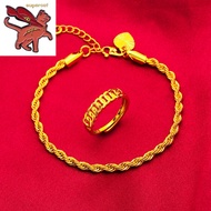 Original 18k Saudi Gold Pawnable Bracelet Ladies 916 gold bracelet pawnable for women bracelet for w