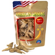 花旗参 - 4 oz Bag of Untrimmed American Ginseng - Non-GMO, Gluten Free. Add This Ginseng in Soup, Tea, 