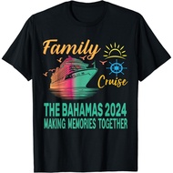 Family Cruise The Bahamas 2024 Making Memories Together Gift T-Shirt