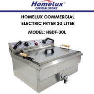 HOMELUX COMMERCIAL ELECTRIC FRYER 30 LITER (HBDF-30L) Deep Fryer Commecial Use
