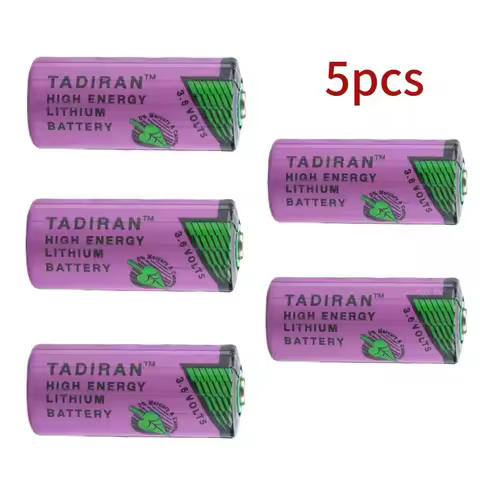 5pcs for Tadiran TL-5955 / TL-4955 2/3AA 3.6V 1650mAh Non-rechargeable Battery