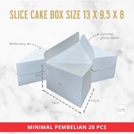 Slice Cake Box 13x9.5x8, Cake Packaging, Bread Packaging, Cake Packaging