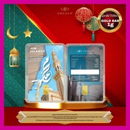 GB GOLD Selawat Jibril GoldBar 1g (Emas 999.9)