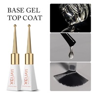No Wipe Diamond Gel Matte Top Coat, Top Coat, Reinforcing, Primer Air DIY, and Base Coat Set - Shine