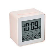 Rhythm (RHYTHM) desk clock radio clock alarm clock fit wave D158 digital temperature calendar RHYTHM PLUS 8RZ158SR13 pink 7.4x7.2x5cm