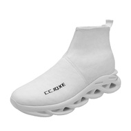 Ultra-lightweight large-size sports one-piece sockless shoes E5OM