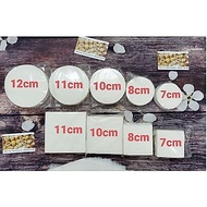 500 sheets of non-stick dumpling parchment paper