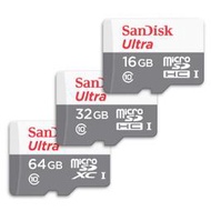 公司貨 SanDisk 16G 32G 64G 128G Ultra microSD C10 記憶卡 速度100MB/s