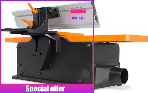 Favorite Black， woodworking , mini lathe machine JT3062 10-Amp 6-Inch 2-Blade Benchtop Jointer