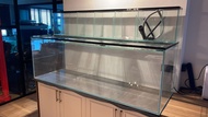 Megalodon Crystal Clear Glass Tank with top sump