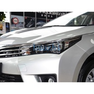 Headlamp lens for Toyota Altis 2014 2015 Front bumper headlight lens/headlamp cover cap