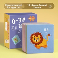 J.S ZZERY | Early Education Puzzle Toys 23 to 6 Years Old Fruit Theme