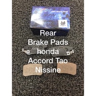 HONDA ACCORD TAO NISSIN REAR BRAKE PAD